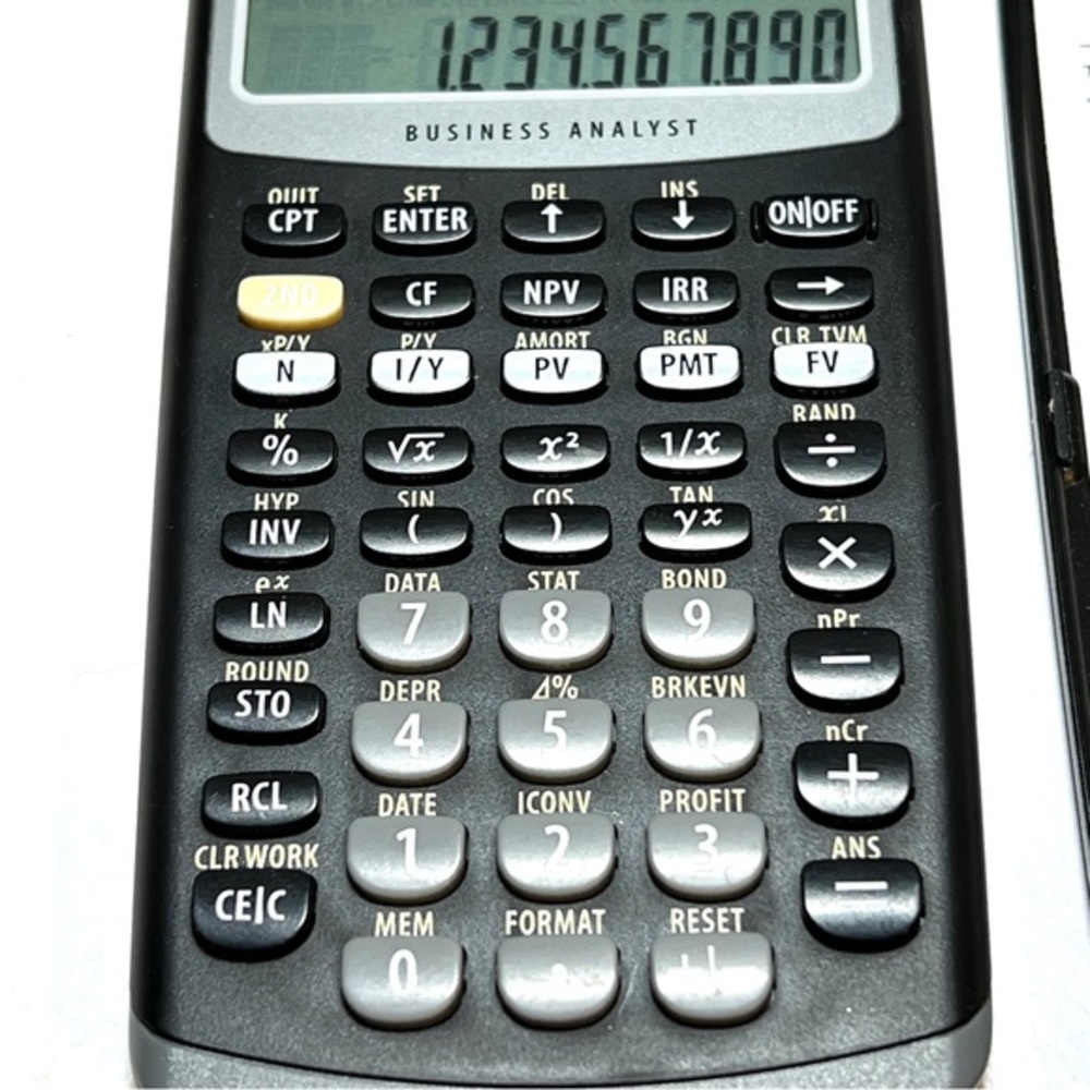 Texas Instruments TI Advanced Financial Calculator (BA II Plus) - Picture 4 of 9